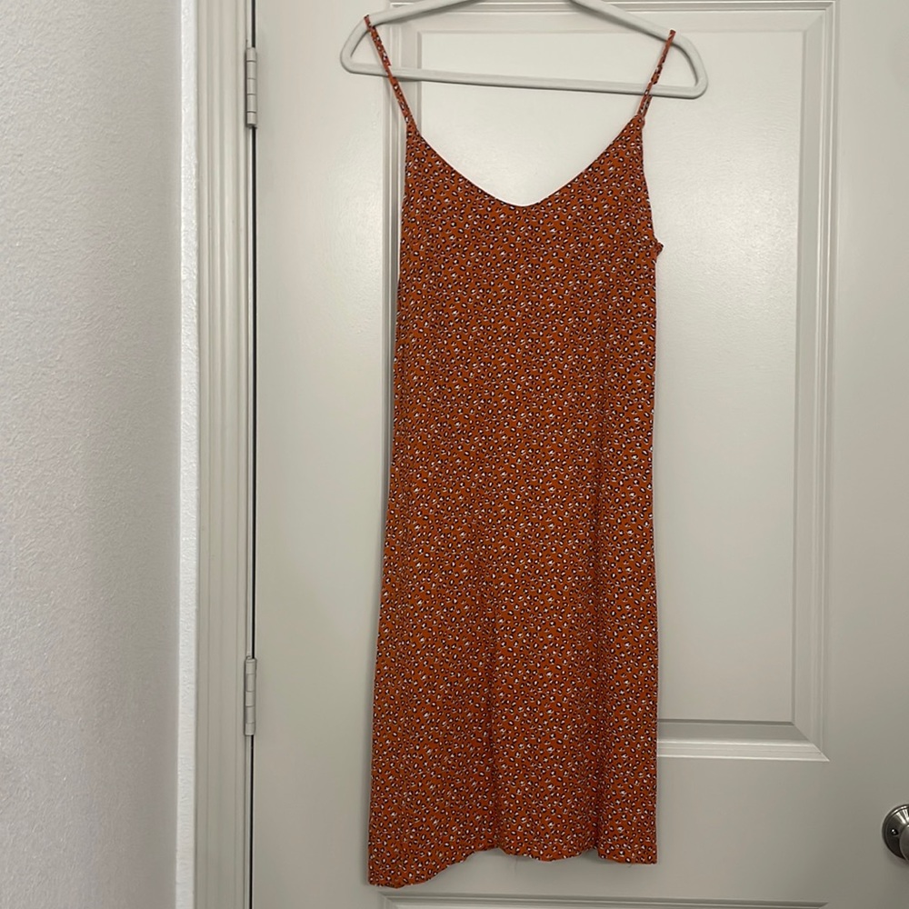 Cheetah Print Midi-Dress - Gem